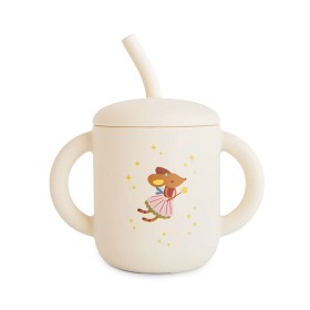 Bilde av Mushie Treningskopp med sugerør (Fairy Mice)