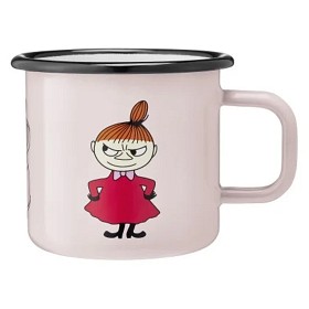 Bilde av Muurla Kopp Emalje 3,7 dl Mumin Lille My (Rosa)