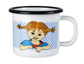Bilde av Muurla Mugg Emalj (Här kommer Pippi)