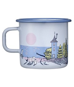 Bilde av Muurla Kopp Emalj Mumin 5,5 dl (Sunset)