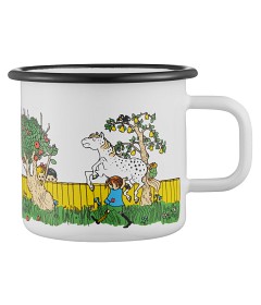 Bilde av Muurla Mugg Emalj Pippi 3,7 dl (The Way Home)
