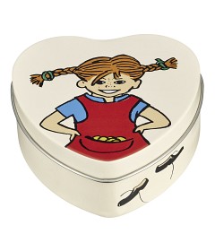 Bilde av Muurla Metallboks Be More Pippi (Vit)