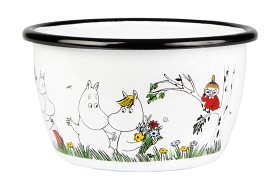 Bilde av Muurla Emaljebolle 3dl (Mumin Happy Family)