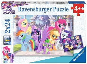 Bilde av Ravensburger - Pussel My Little Pony 2x24 bitar