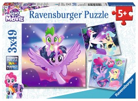 Bilde av Ravensburger - Pussel My Little Pony 3x49 bitar