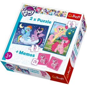Bilde av My Little Pony Pussel & Memo 
