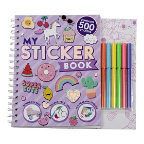 Bilde av My Sticker Book (500 stickers)
