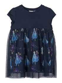 Bilde av name it Frozen Hiko Klänning (Dark sapphire)