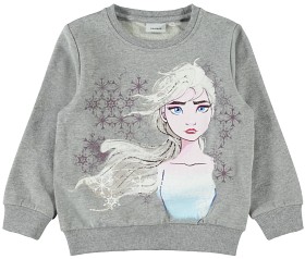 Bilde av name it Frozen Malula Byxor (Grey melange)