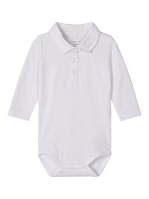 Bilde av name it Hejim Polobody (Bright white)
