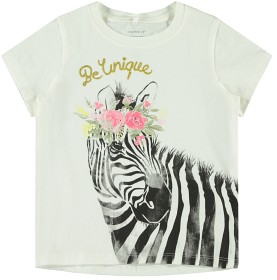 Bilde av name it Jazebraer T-shirt (Bright white)