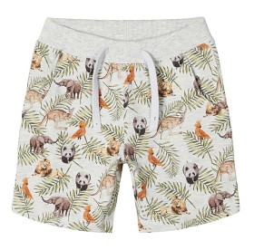 Bilde av name it Jungle Shorts (Light grey melange)