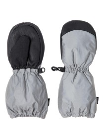 Bilde av name it Madan Reflexhandskar (Frost Gray)