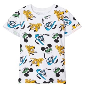 Bilde av name it Mickey Francis T-shirt (Bright white)