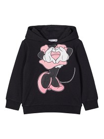 Bilde av name it Minnie Tröja med luva (Svart)