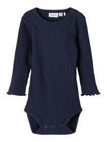 Bilde av name it Natascha Långärmad Body (Dark Sapphire)