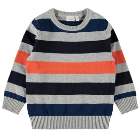 Bilde av name it Nuce Stickad Tröja (Grey melange)