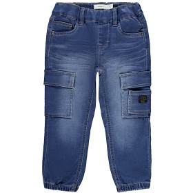 Bilde av name it Romeo Cargo Byxor (Medium blue denim)