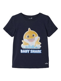 Bilde av name it Baby Shark Espen T-shirt (Dark sapphire)