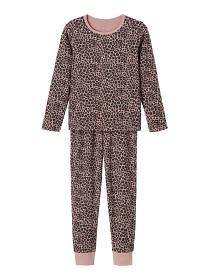 Bilde av name it Tvådelad Pyjamas (Woodrose/Leo)