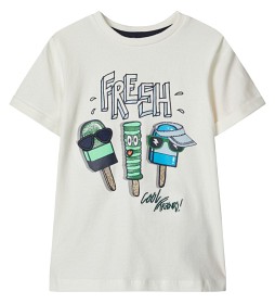 Bilde av name it Zicent T-shirt (Snow white)