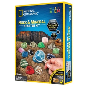 Bilde av National Geographic Rock and Mineral Starter Kit