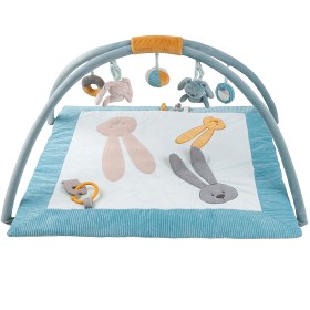 Bilde av Nattou Lapidou Babygym Fyrkantig (Blå)