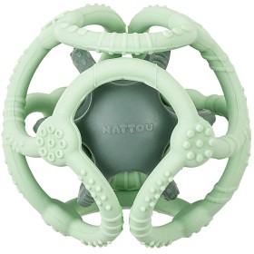 Bilde av Nattou Soft Silicone Aktivitetsball (Grön)