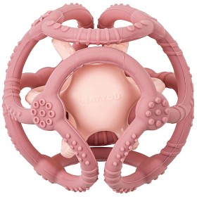 Bilde av Nattou Soft Silicone Aktivitetsball (Rosa)