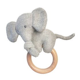 Bilde av Nattou Tembo Ringe Rangle Elefant (Grå)