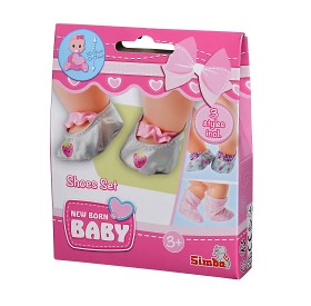 Bilde av New Born Baby Dockkläder 3-Par Skor