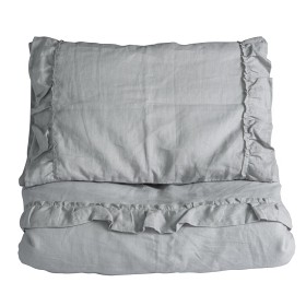 Bilde av NG Baby Mood Ruffles Sengesett Sprinkelseng (Light Grey)