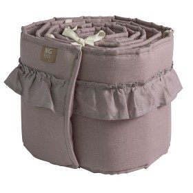 Bilde av NG Baby Sengekant Mood Ruffles (Dusty Pink)