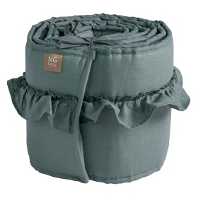 Bilde av NG Baby Sengekant Mood Ruffles (Petrol)