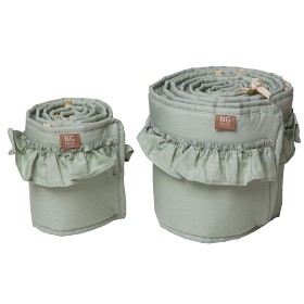 Bilde av NG Baby Spjälskydd Mood Bedside Crib (Sage Green)