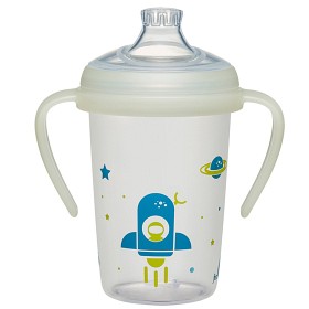 Bilde av nip First Moments Tutekopp PP Day & Night 270 ml (Space)