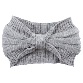 Bilde av Nordic Label Knit Pannband (Grey Melange)