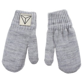 Bilde av Nordic Label Knit Mittens (Grey Melange)