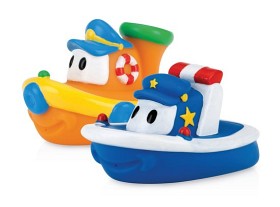 Bilde av Nuby Badleksaker 2-pack (Blå/Orange)