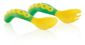 Bilde av Nuby Skedar 2-pack (Grön)
