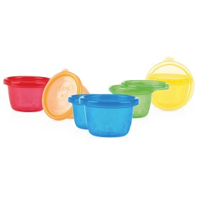 Bilde av Nuby Snacksskålar 120ml 6-pack