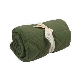 Bilde av Oh Poppy! Alba Babyteppe Quiltad (Forest Green)