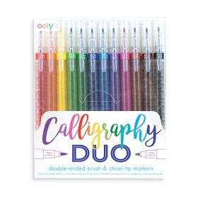 Bilde av ooly Calligraphy Duo Double Ended Markers 12 st