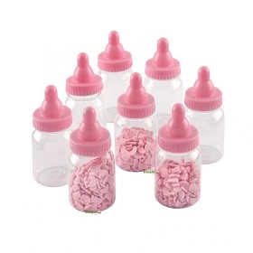 Bilde av Partytajm Nappflaskor Dekoration 8-pack (Rosa)