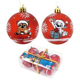 Bilde av Paw Patrol Julekuler 6-pack