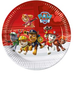 Bilde av Paw Patrol Papperstallrikar (8-pack) 