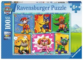 Bilde av Ravensburger - Pussel Paw Patrol XXL 100 bitar Super Pup Heroes