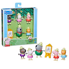 Bilde av Peppa Gris Campingvenner Figurer 5-pakning