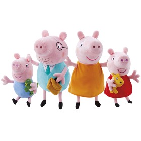 Bilde av Peppa Plysj familiepakke
