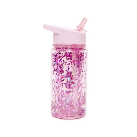 Bilde av Petit Monkey Drickflaska (Glitter Rosa)